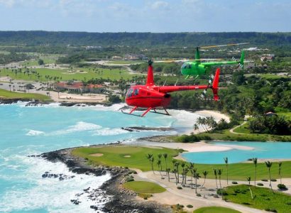 helikopter di Punta Cana